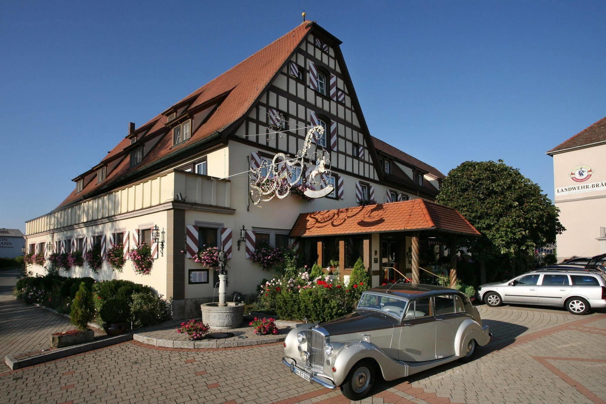 Hotel Brauereigasthof Landwehr-Braeu Reichelshofen المظهر الخارجي الصورة