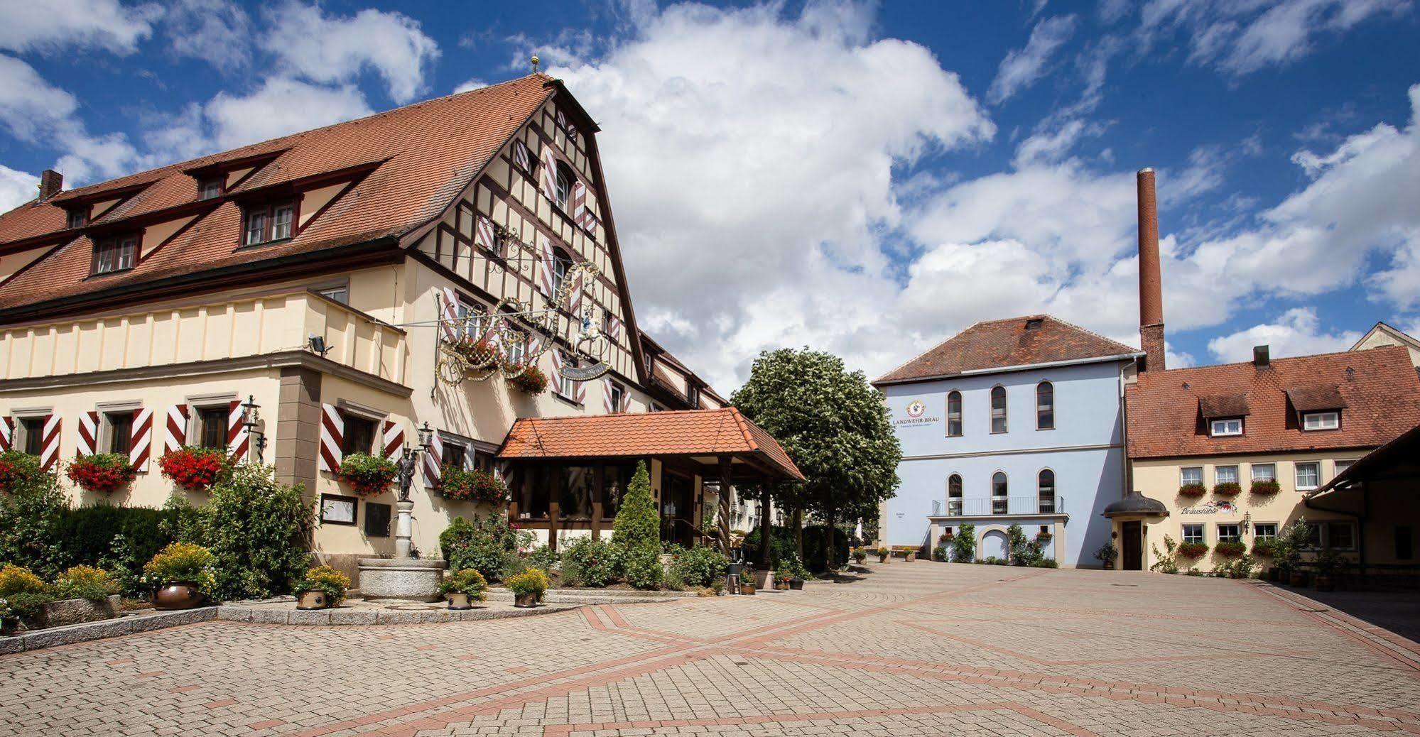 Hotel Brauereigasthof Landwehr-Braeu Reichelshofen المظهر الخارجي الصورة